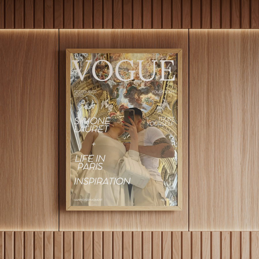 Vogue Birthday Poster