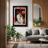 Personalisiertes Couple Poster mit Foto – Geschenk für Partner