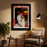 Personalisiertes Couple Poster mit Foto – Geschenk für Partner