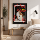 Personalisiertes Couple Poster mit Foto – Geschenk für Partner