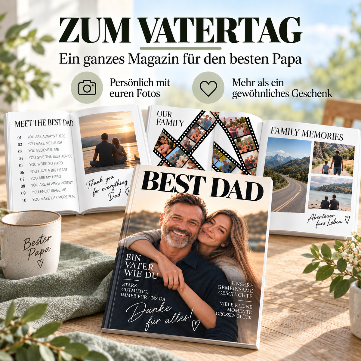 Vatertagsgeschenk für Papa – Best Dad Magazin
