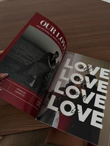 Personalisierte Magazin Seiten mit Erinnerungen