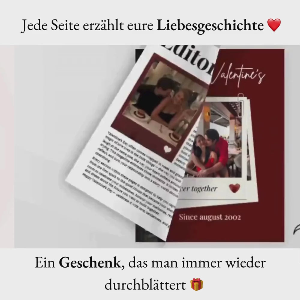 Valentinstag Magazin Geschenk 💗
